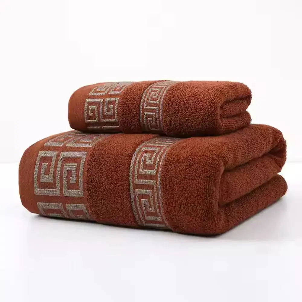 Cotton Bath Towel Set