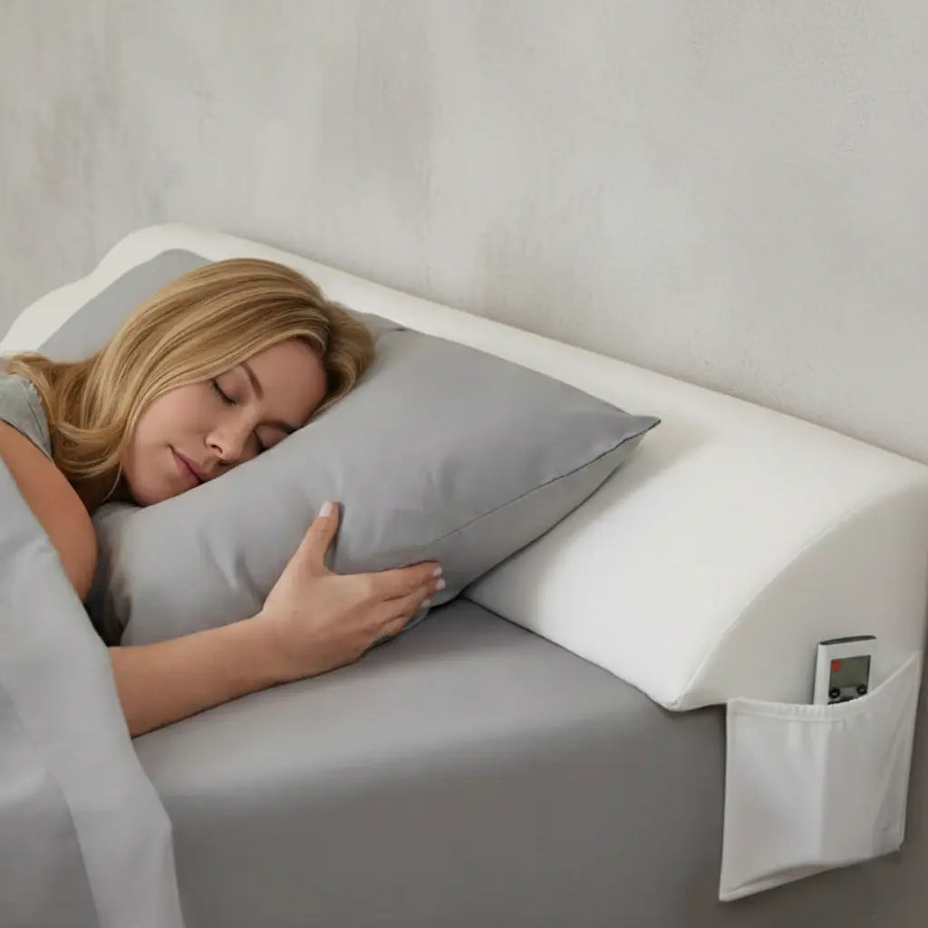 Mattress Gap Pillow with Storage Pockets