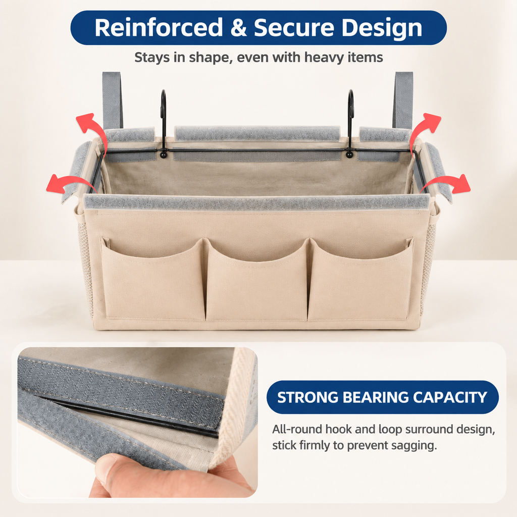 Bedside Caddy Organizer