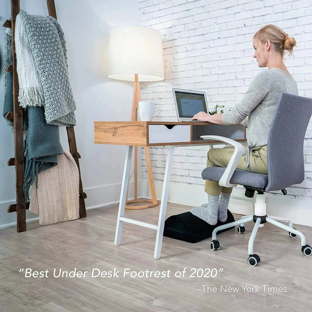 Ergonomic Desk Foot Rest