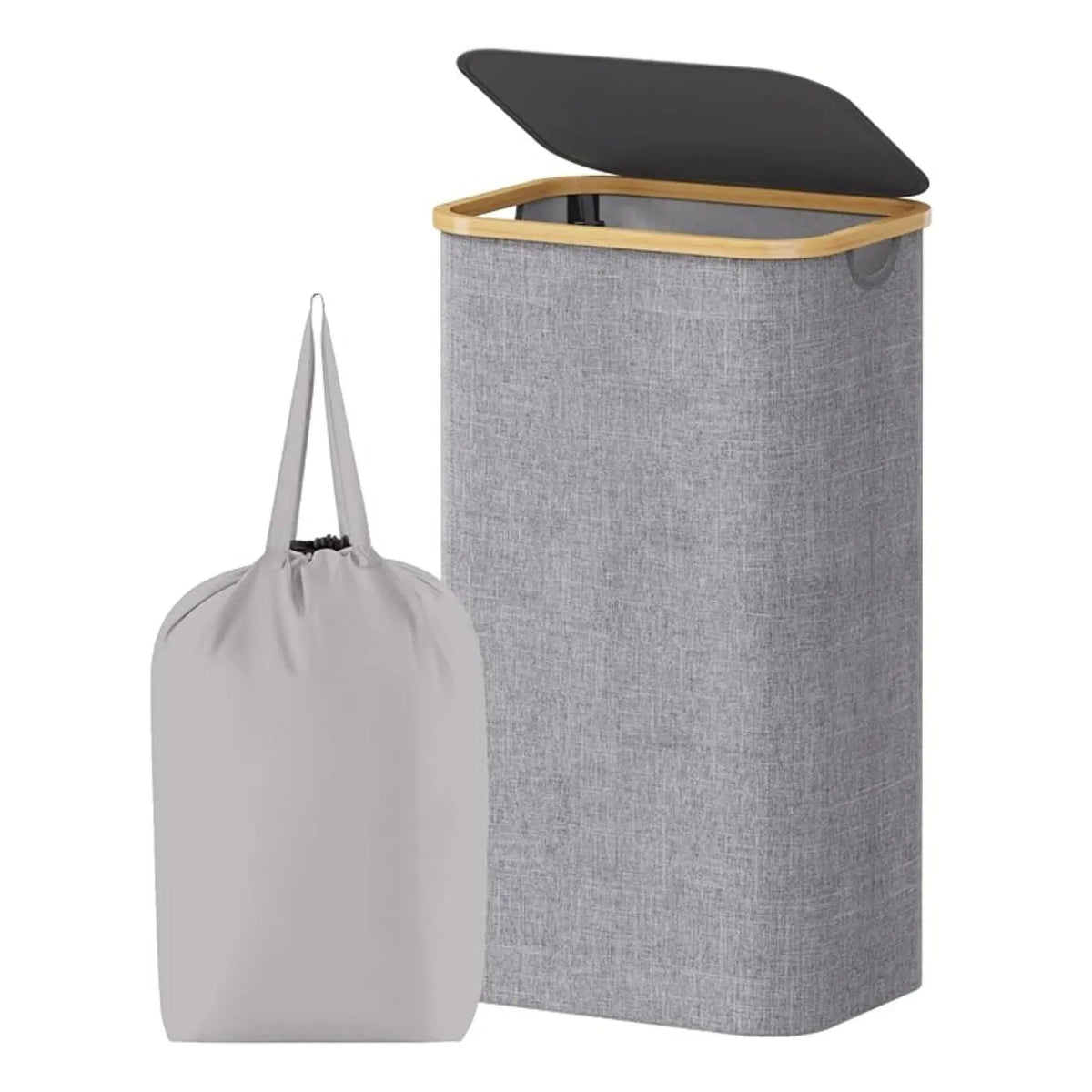 Foldable Laundry Basket with Lid