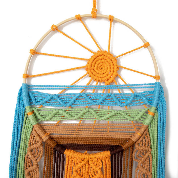 Macrame Sunrise Wall Hanging