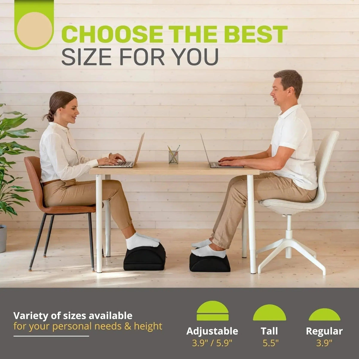 Ergonomic Desk Foot Rest