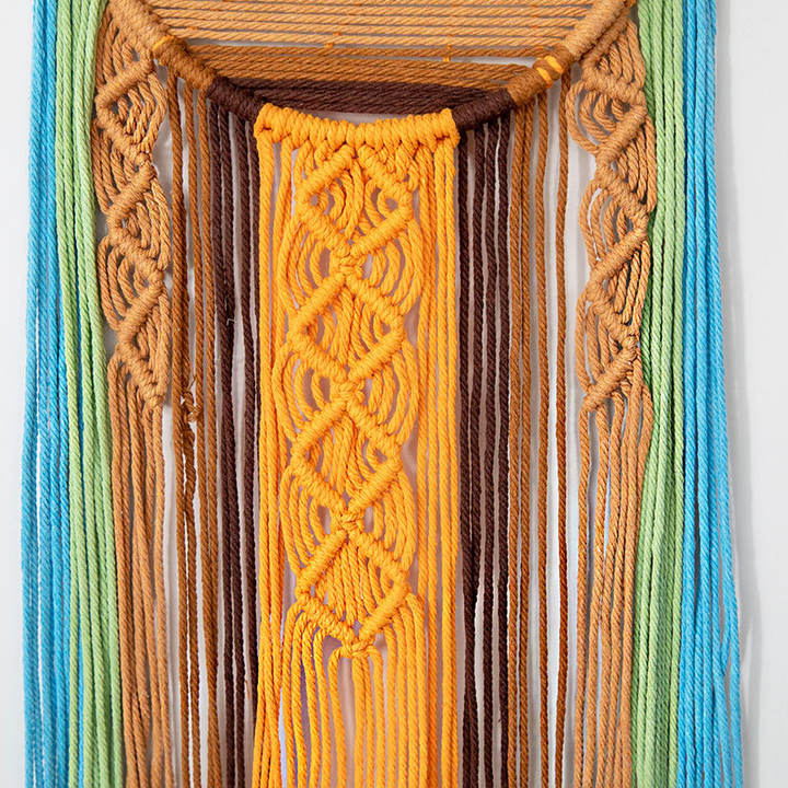 Macrame Sunrise Wall Hanging