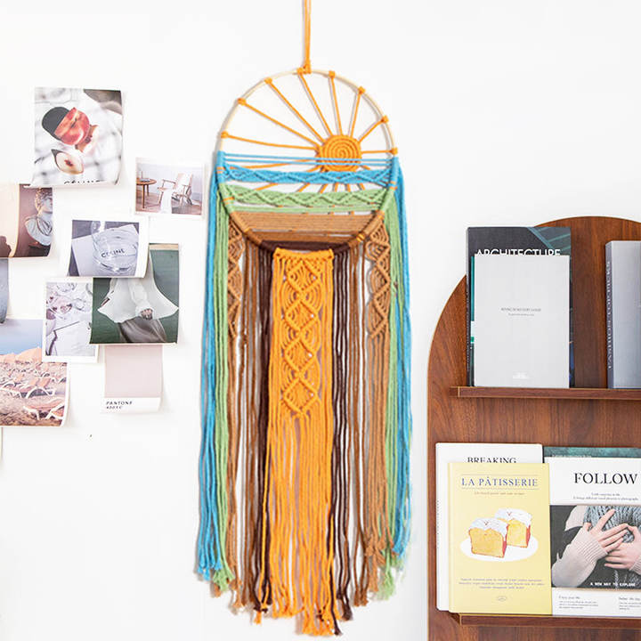Macrame Sunrise Wall Hanging