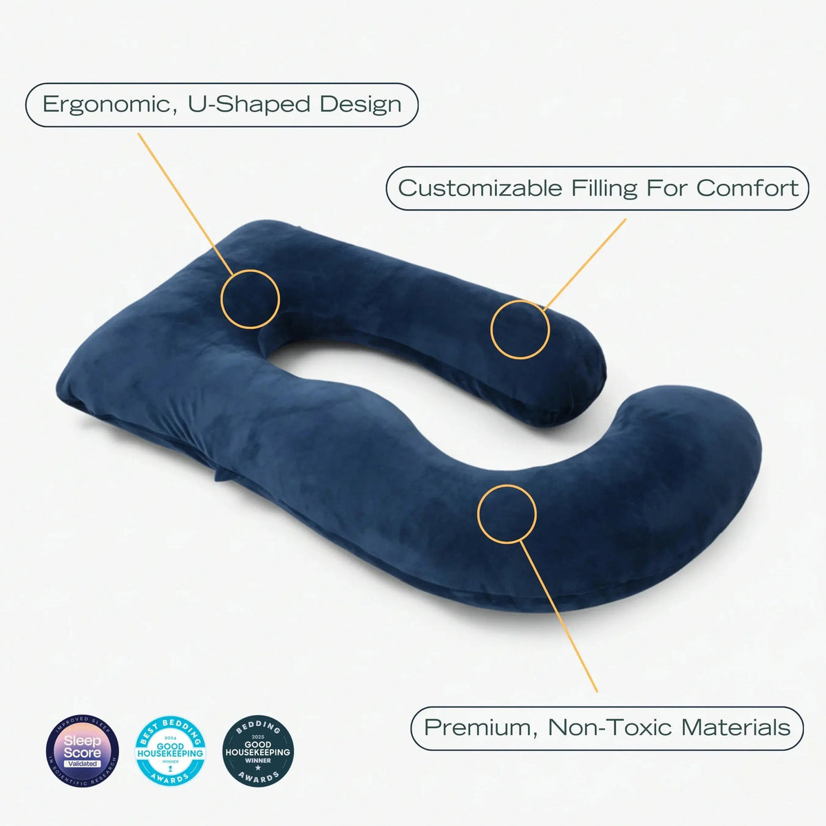 Mama Chill U-Shaped Pregnancy Pillow
