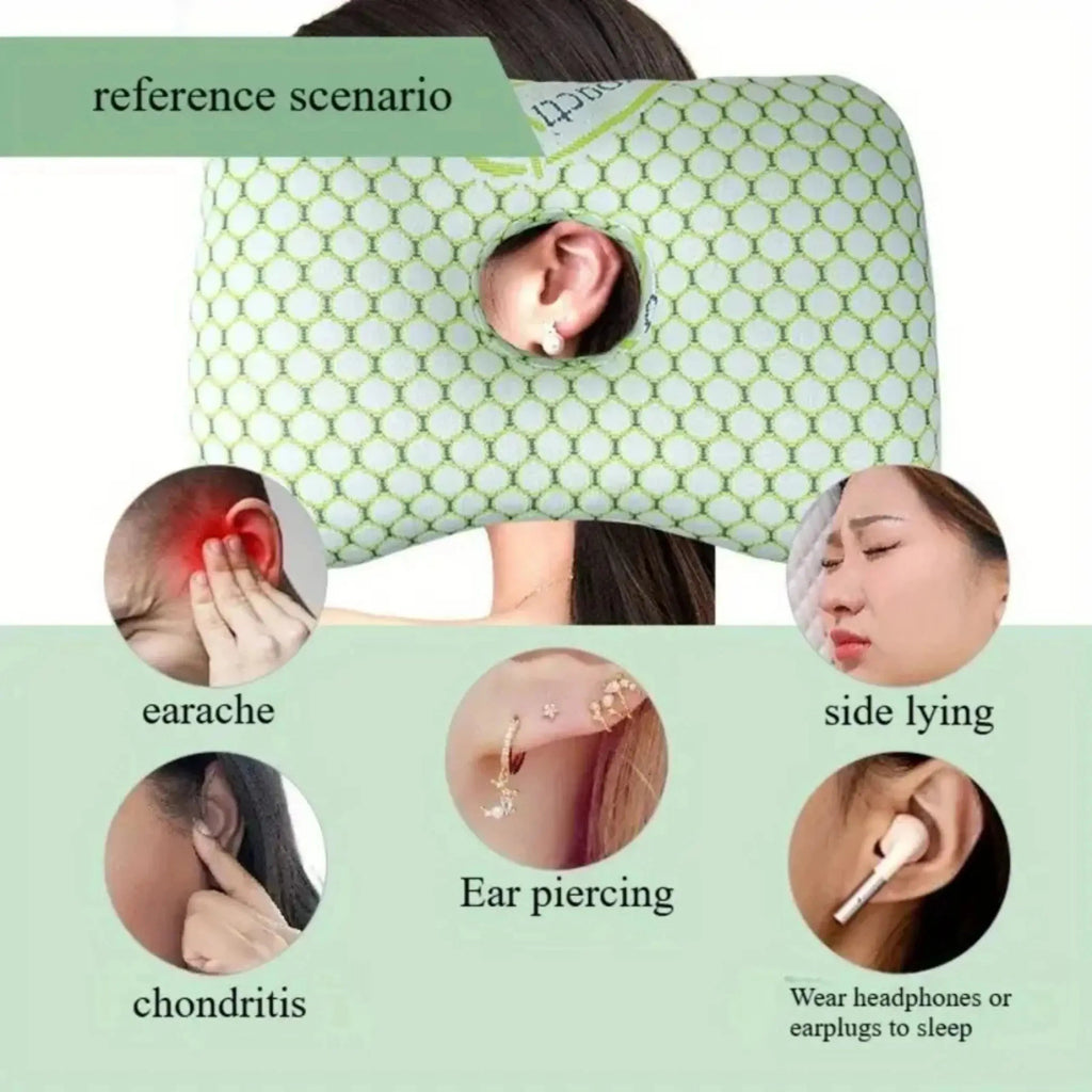 Piercing Pillow with Ear Hole