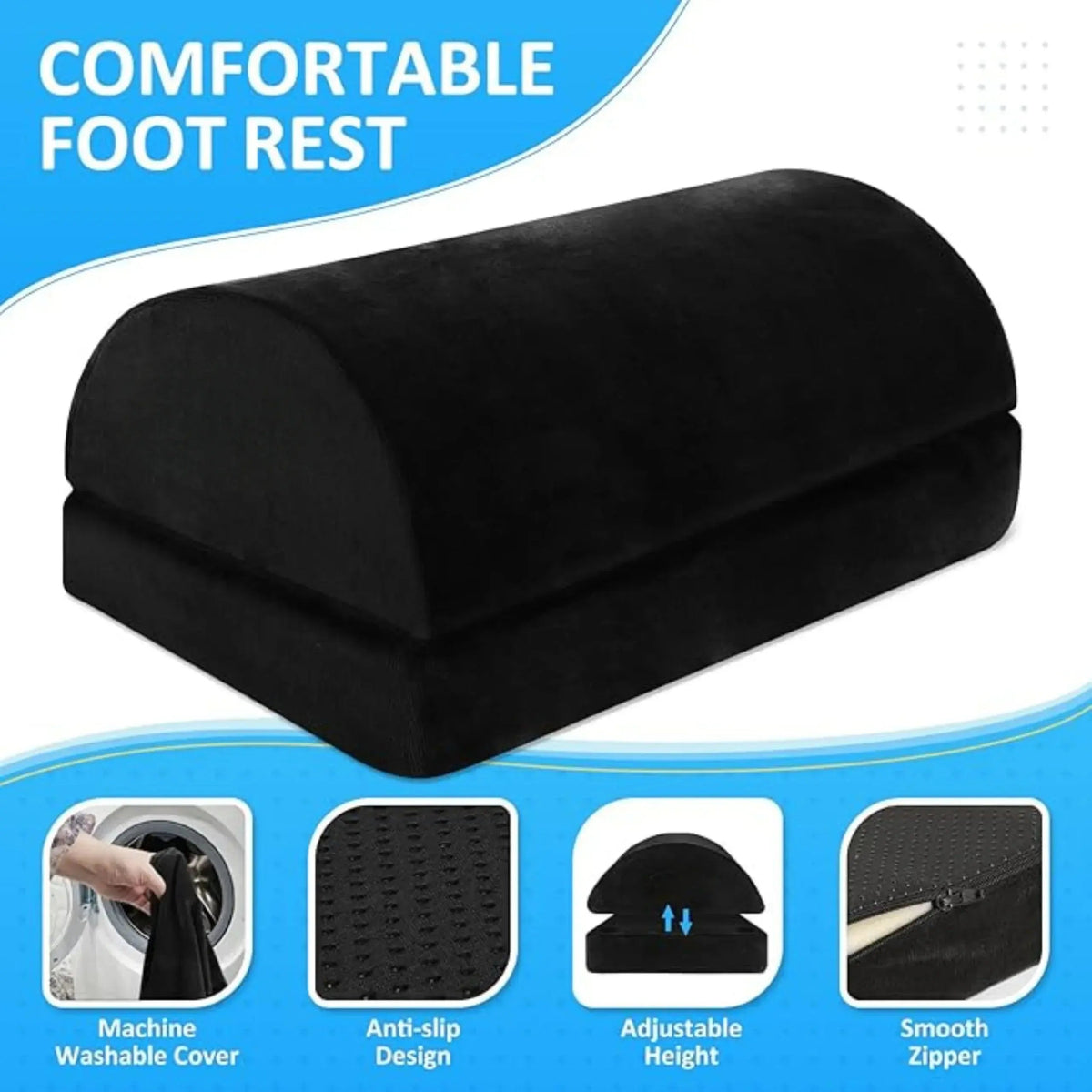 Adjustable Under Desk Footrest