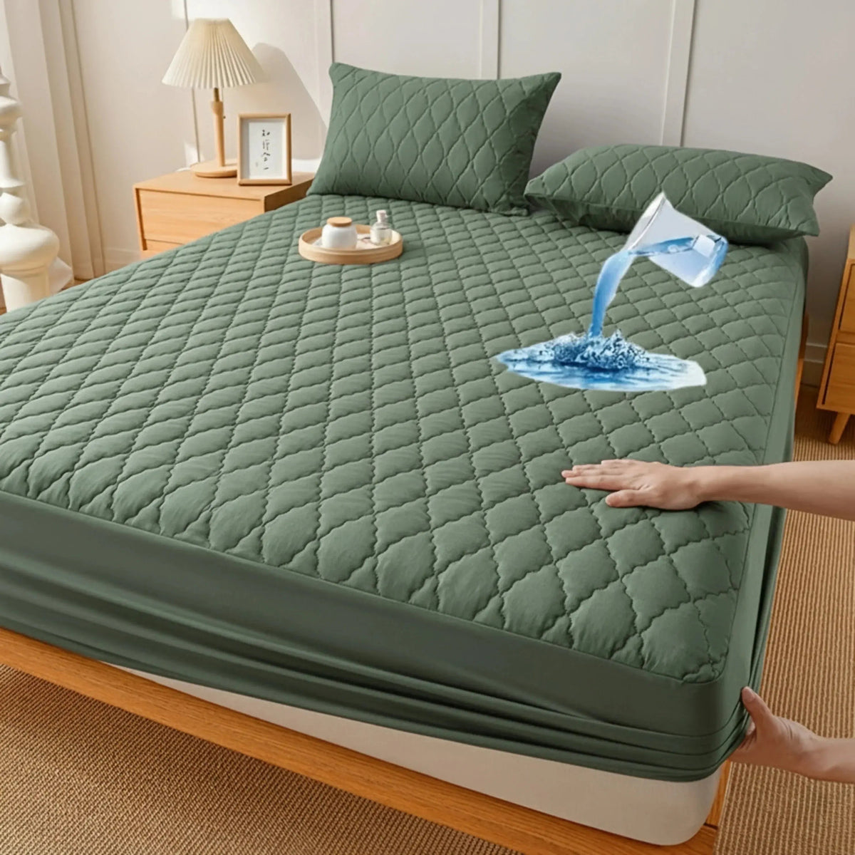 Waterproof Quilted Mattress Pad