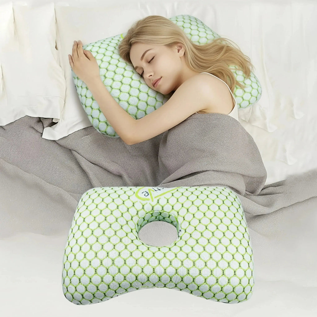 Piercing Pillow with Ear Hole