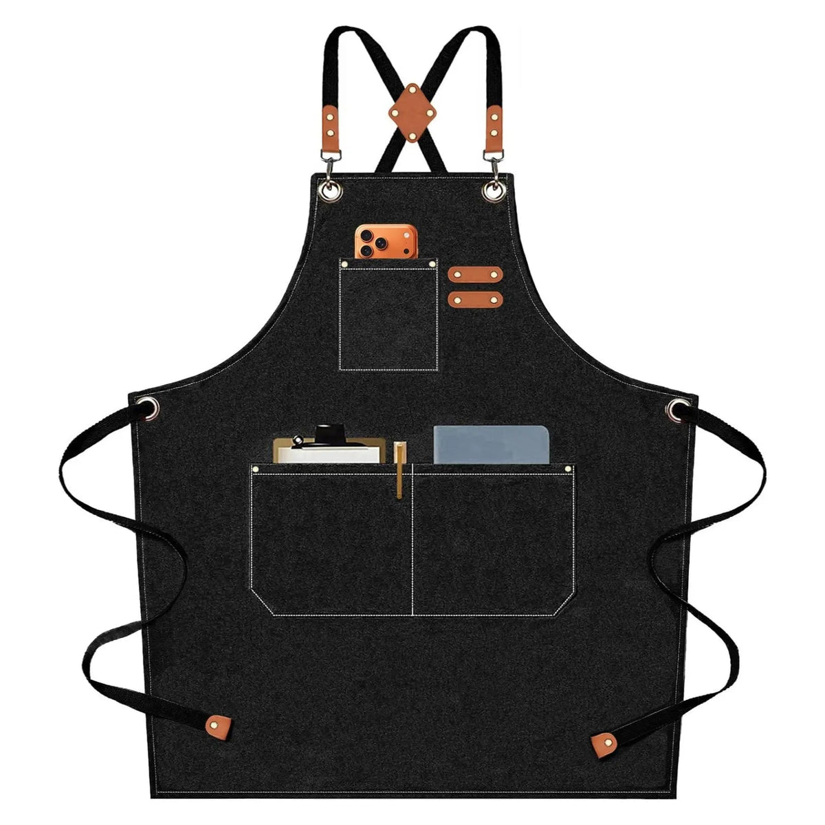 Canvas Cross Back Chef Apron