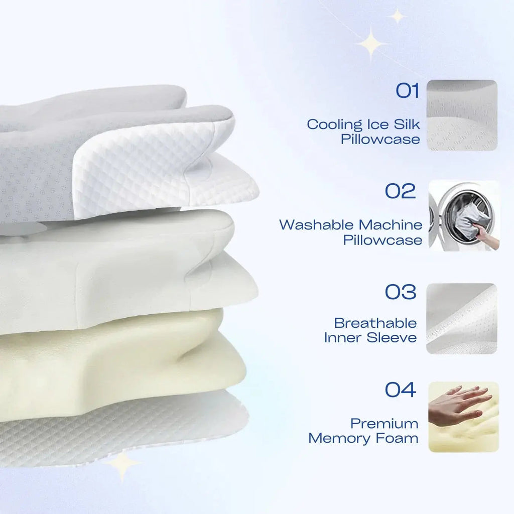 Cooling Contour Memory Foam Pillow