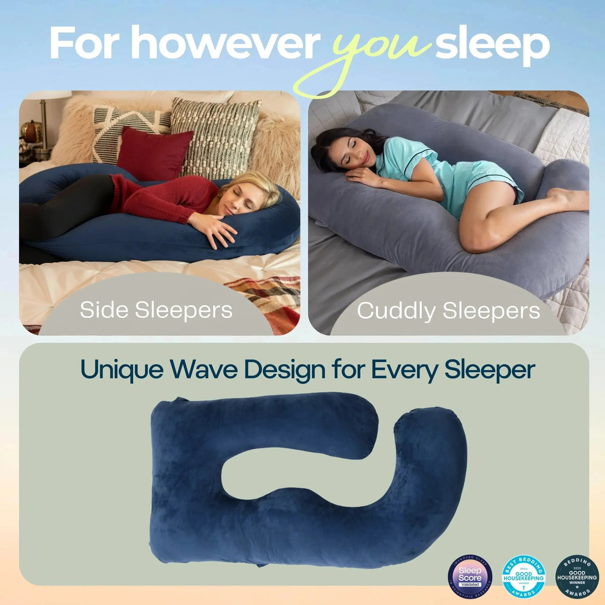 Mama Chill U-Shaped Pregnancy Pillow