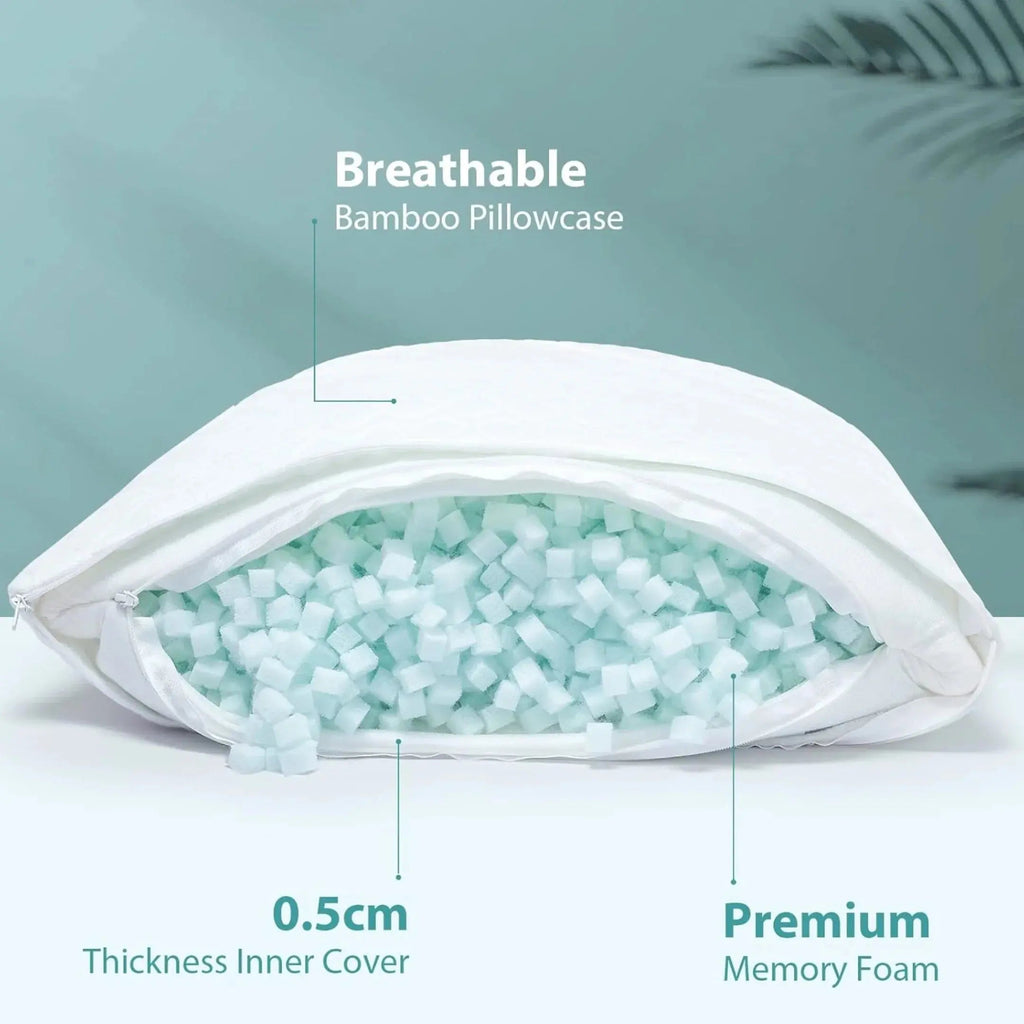Shredded Memory Foam Pillow