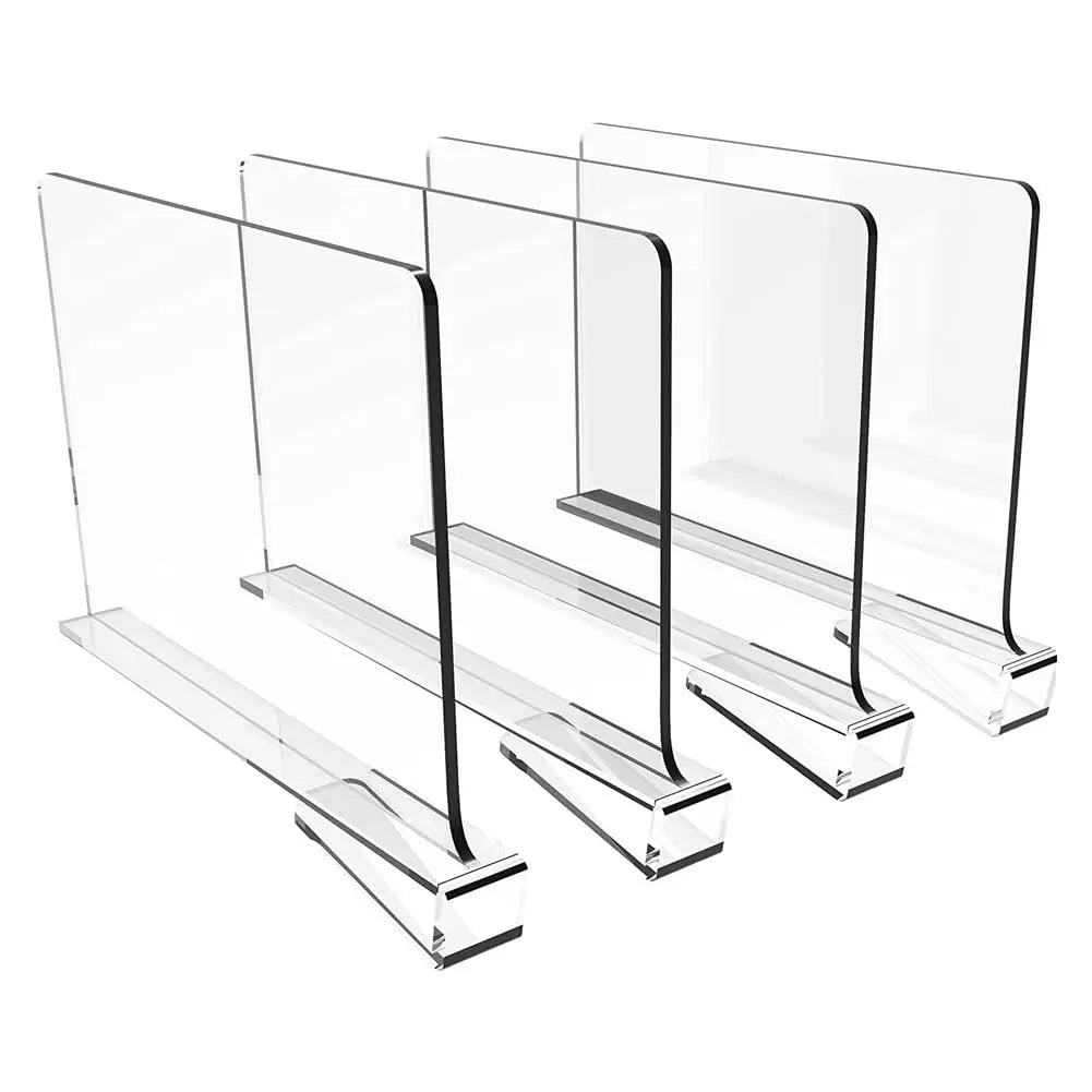 Clear Acrylic Shelf Dividers