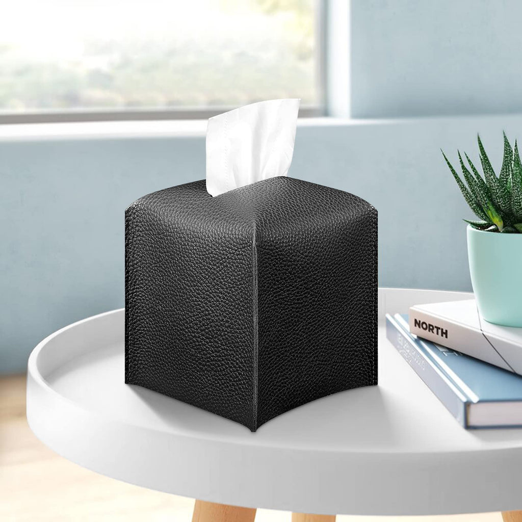 Leather Tissue Holder