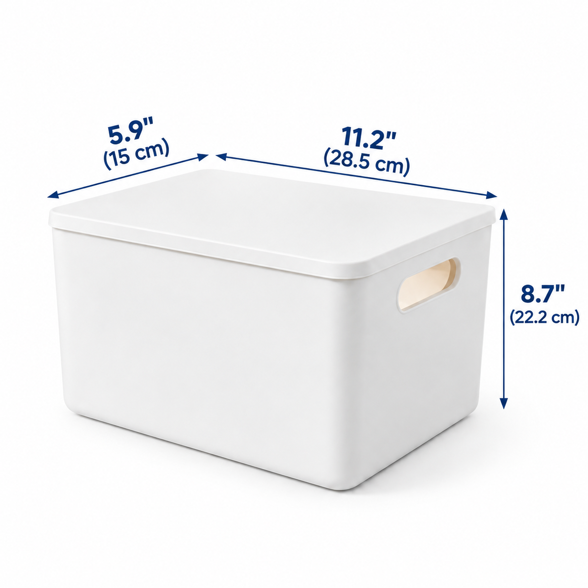 Stackable Storage Bin with Lid