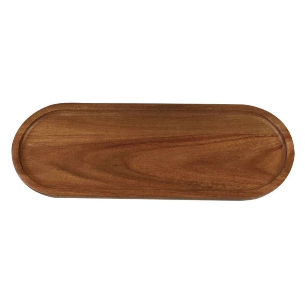 Wooden Serving Tray Set (3 Pcs)