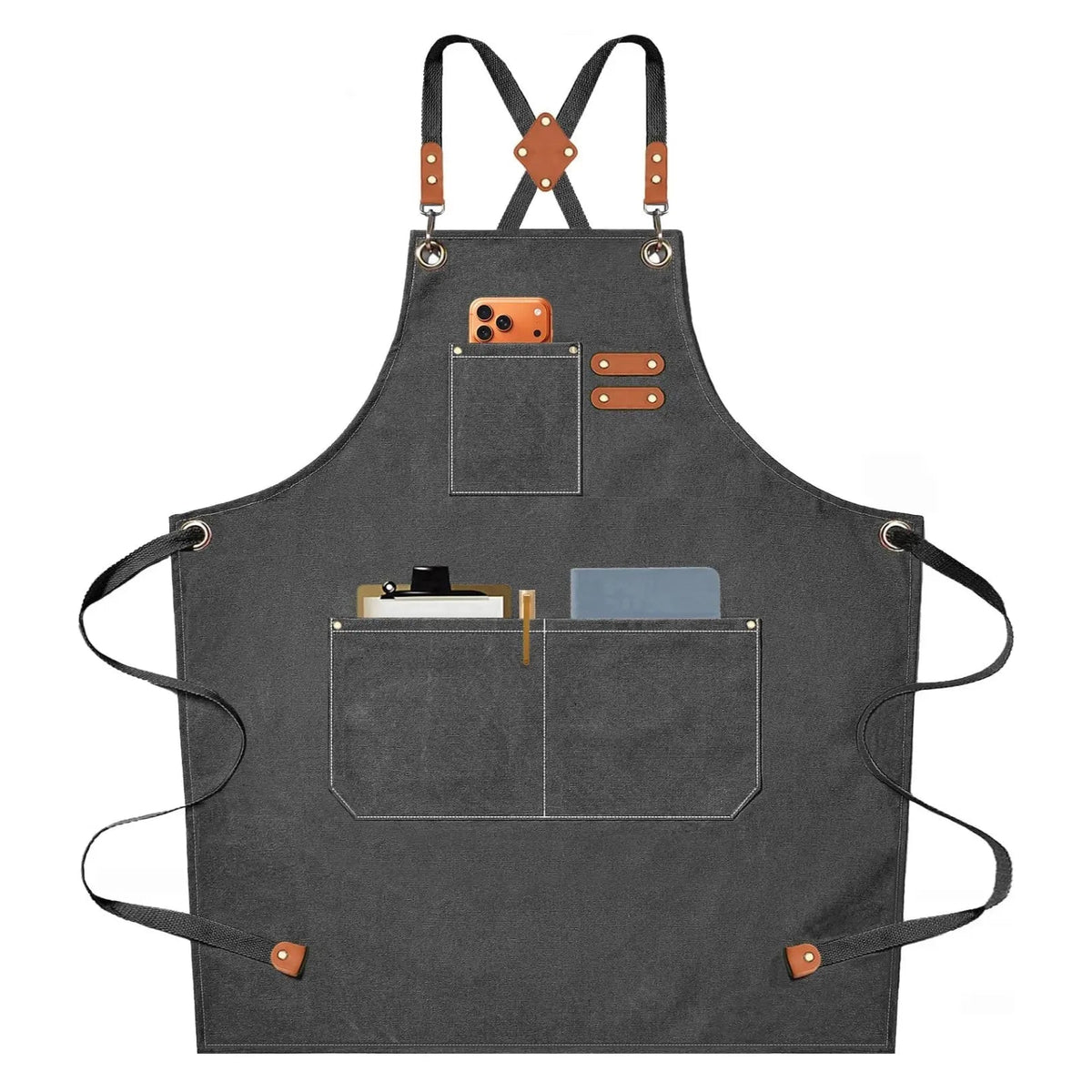 Canvas Cross Back Chef Apron