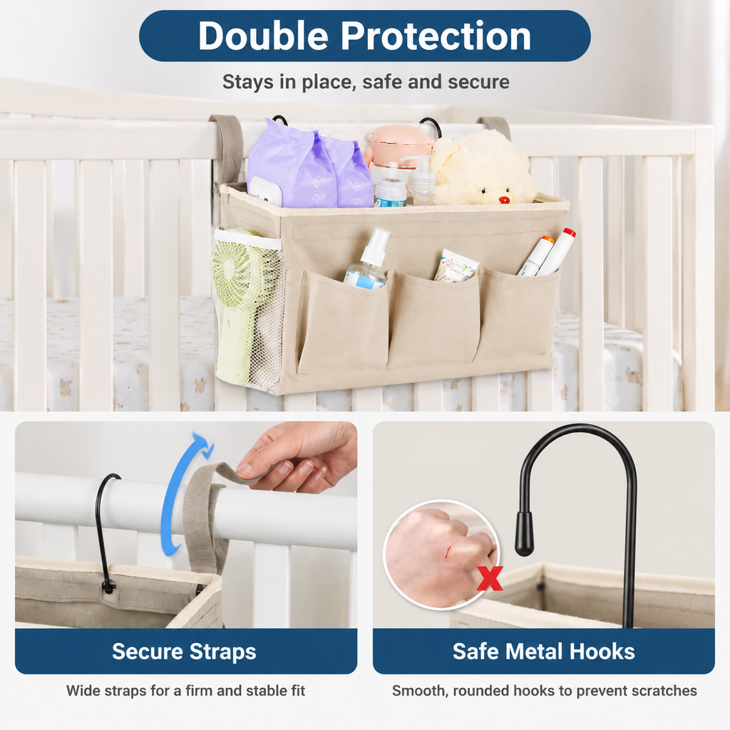 Bedside Caddy Organizer
