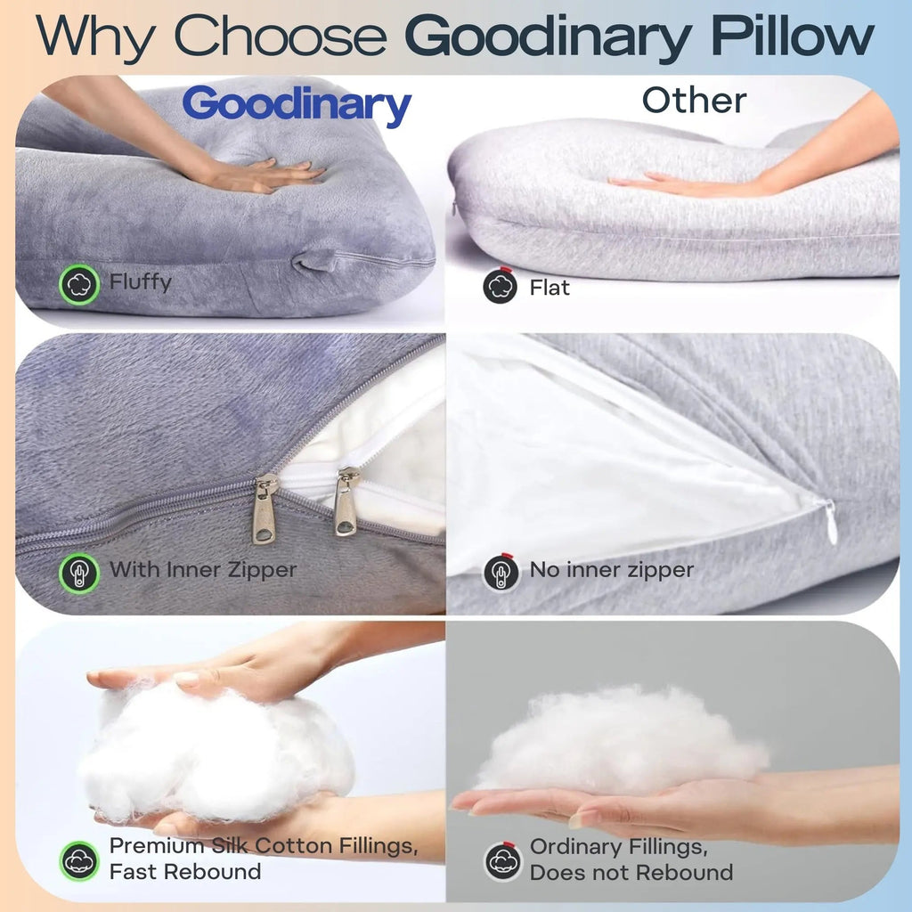 Mama Chill U-Shaped Pregnancy Pillow