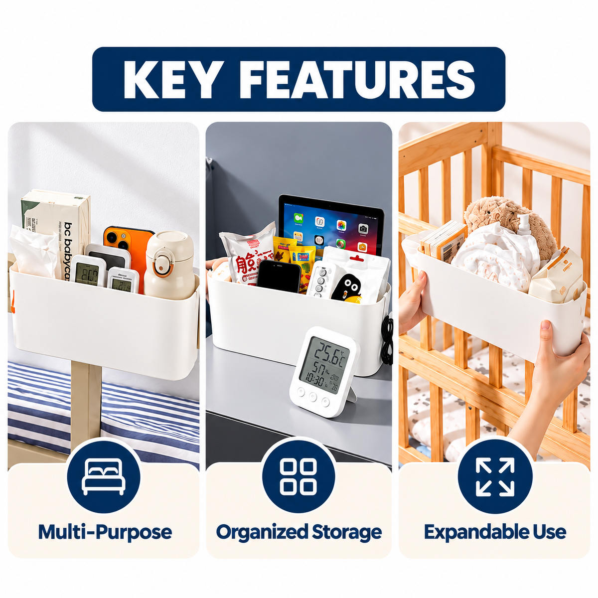 Bedside Hanging Organizer