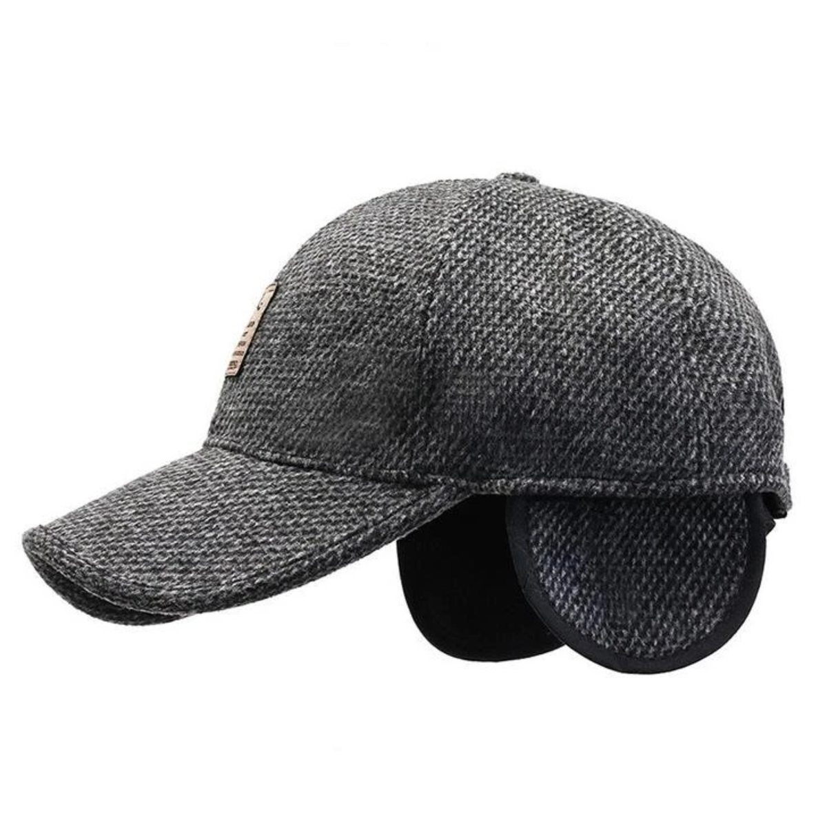Retro Winter Earflap Cap