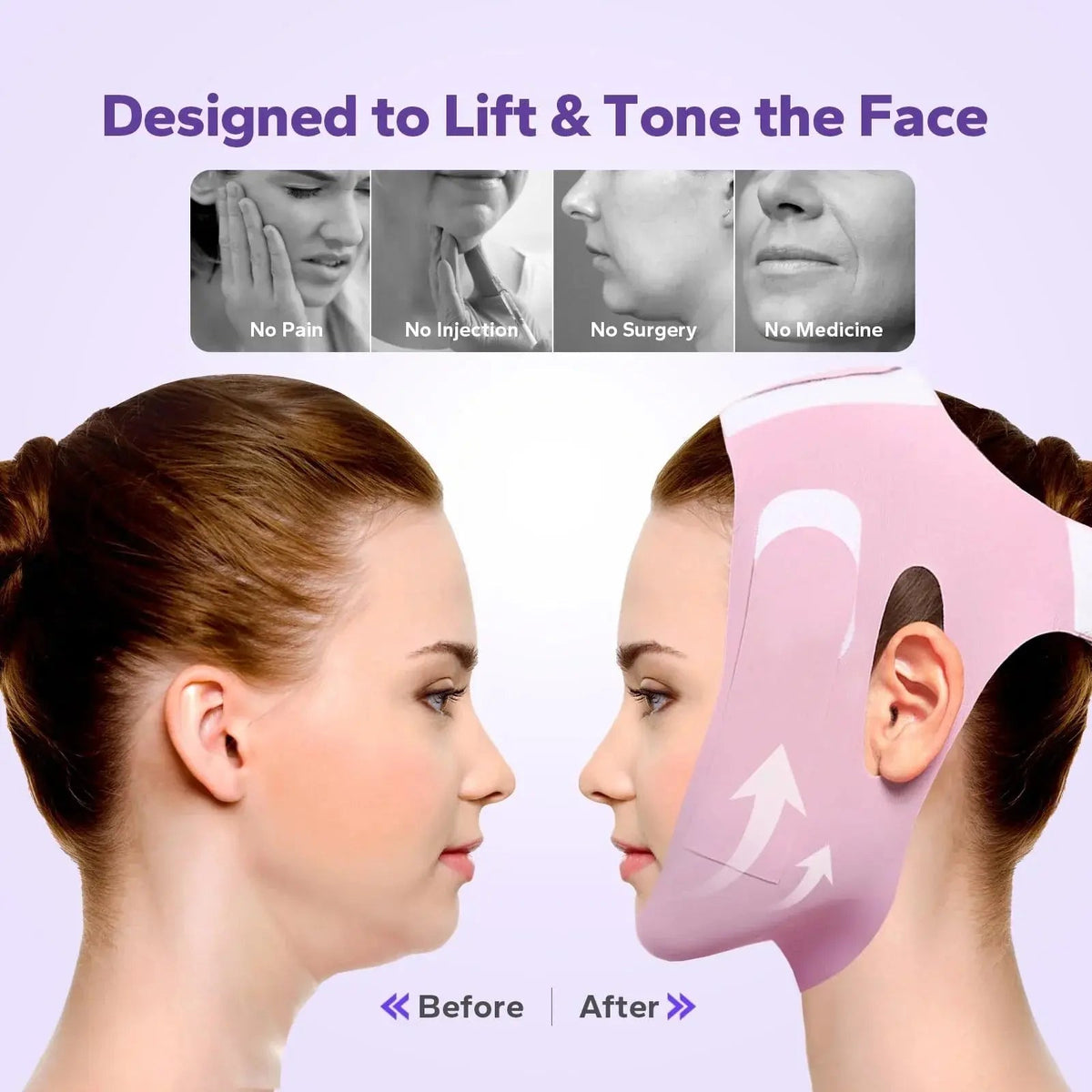 Graphene Fiber Face Wrap Band