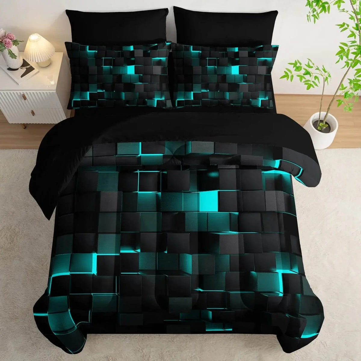Modern Geometric Bedding Set
