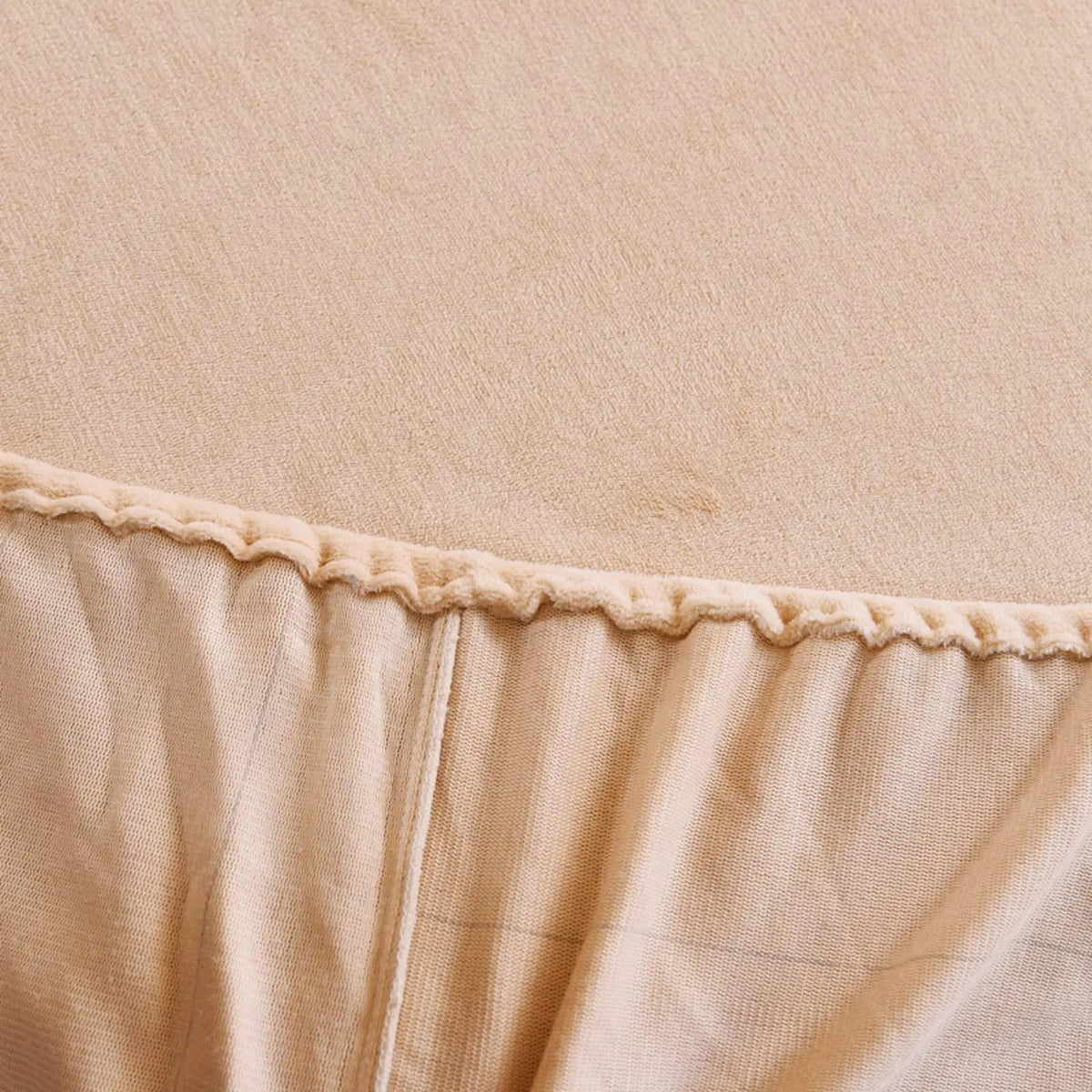Plush Velvet Thermal Mattress Cover