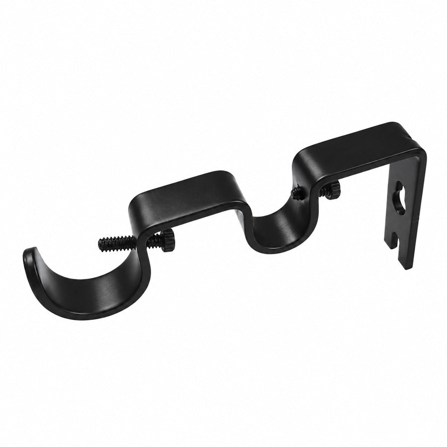 Double Curtain Rod Bracket (2 Pcs)