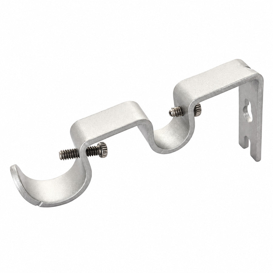 Double Curtain Rod Bracket (2 Pcs)
