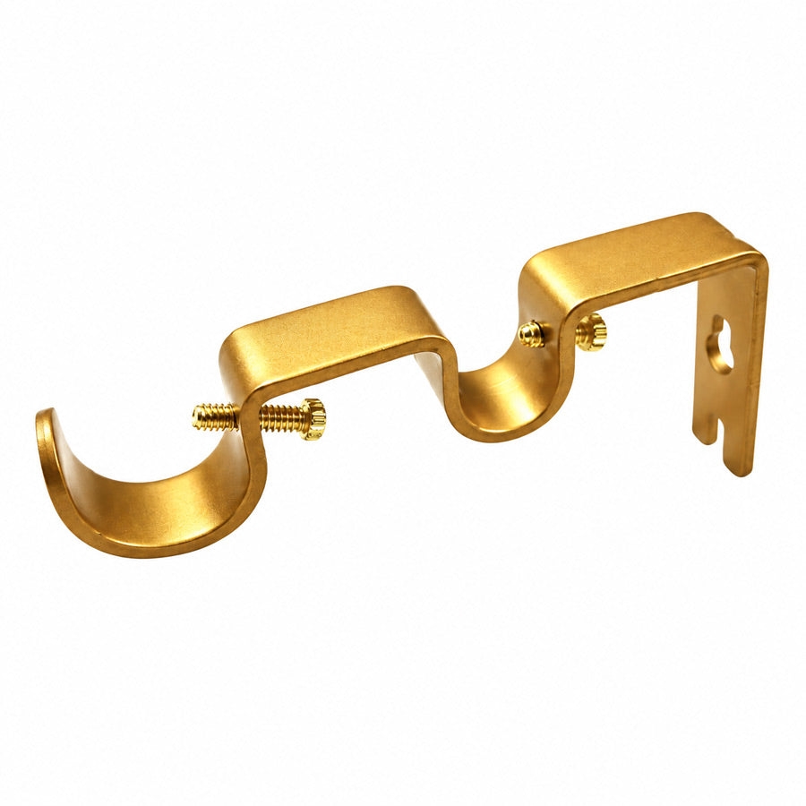 Double Curtain Rod Bracket (2 Pcs)