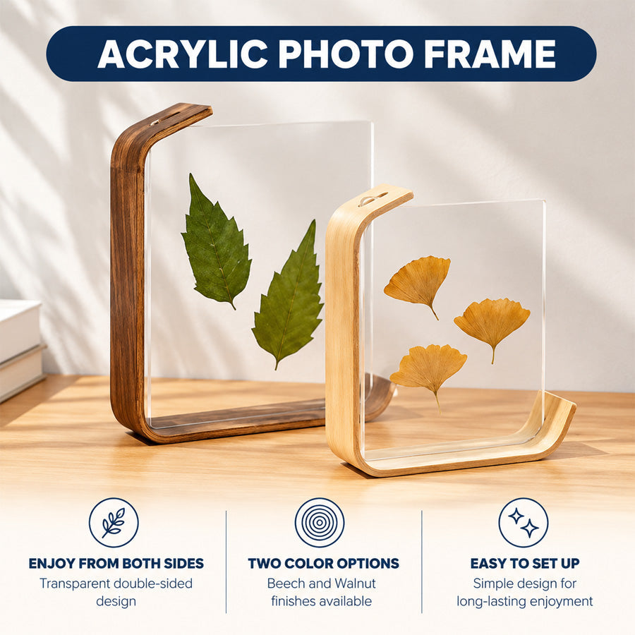 Acrylic Floating Photo Frame