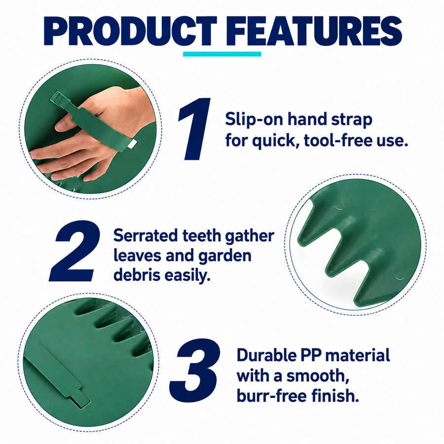 Garden Leaf Grabber (2 Pcs)