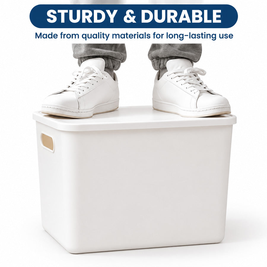 Stackable Storage Bin with Lid