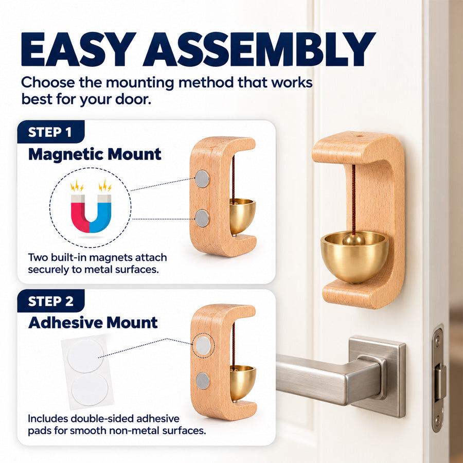 Wooden Door Chime