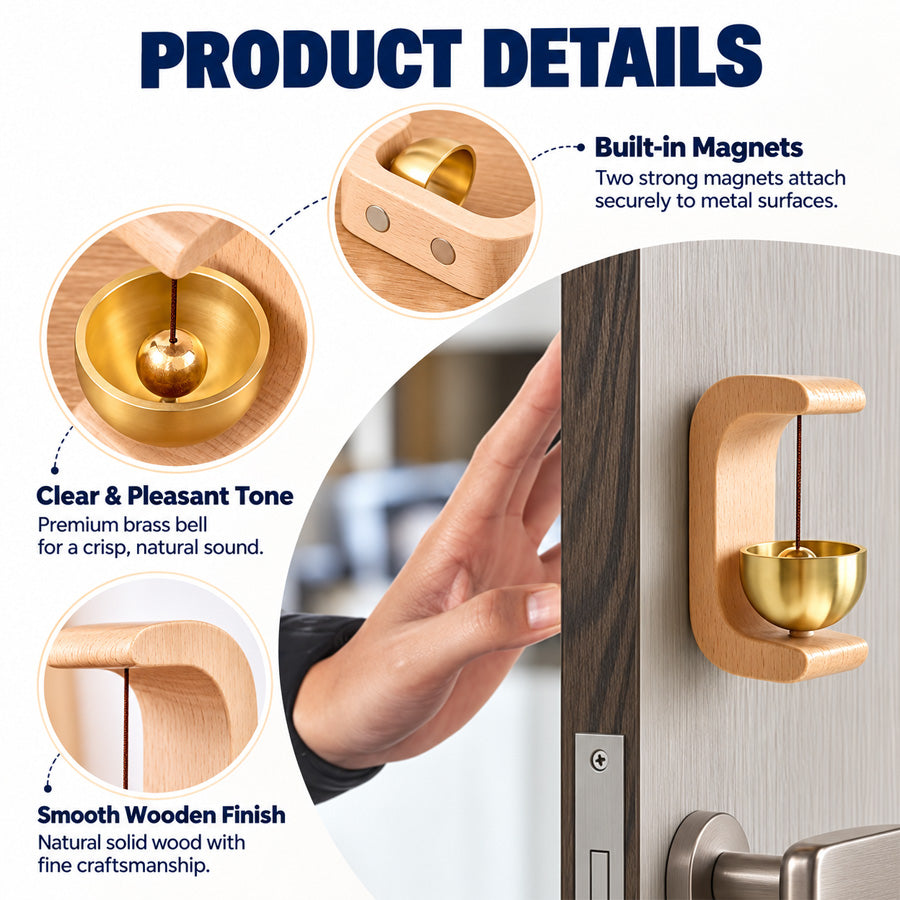 Wooden Door Chime