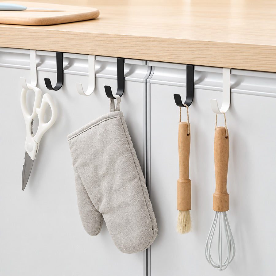 Over Cabinet Hooks (5 Pcs)