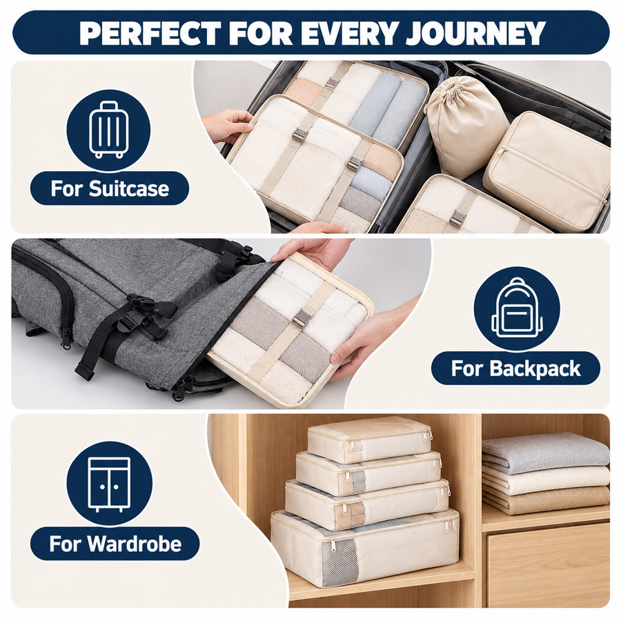 Packing Cube Set (8 Pcs)
