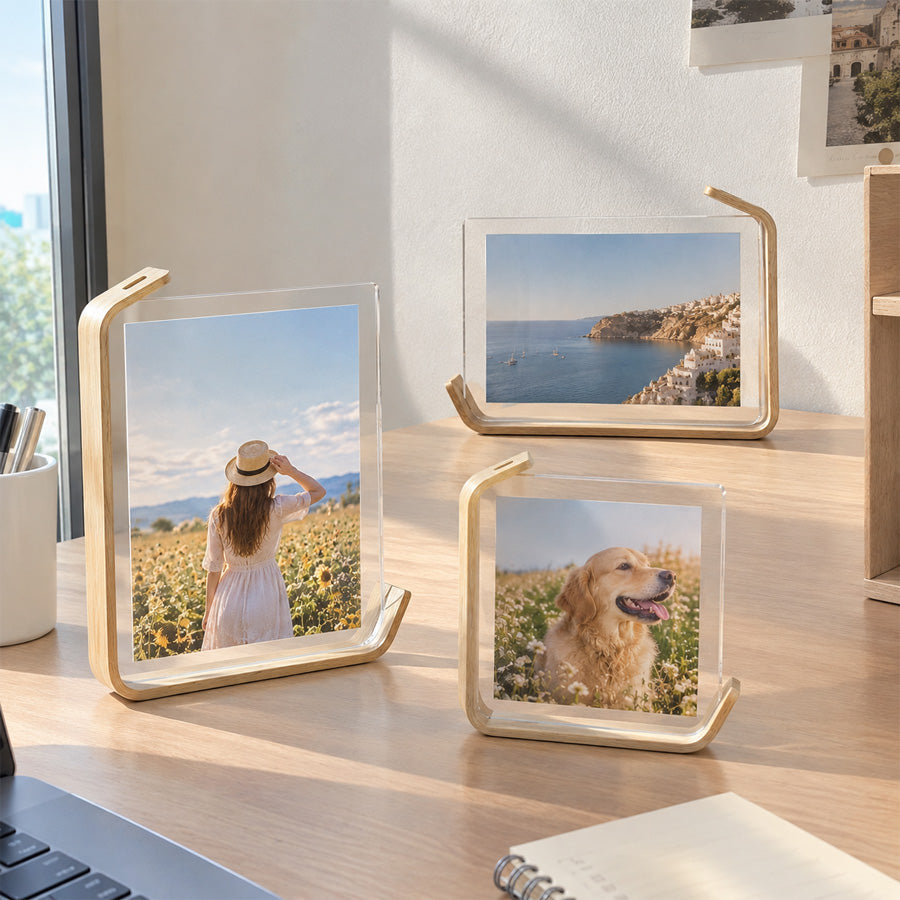 Acrylic Floating Photo Frame