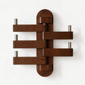 Rotating Wood Hook Rack