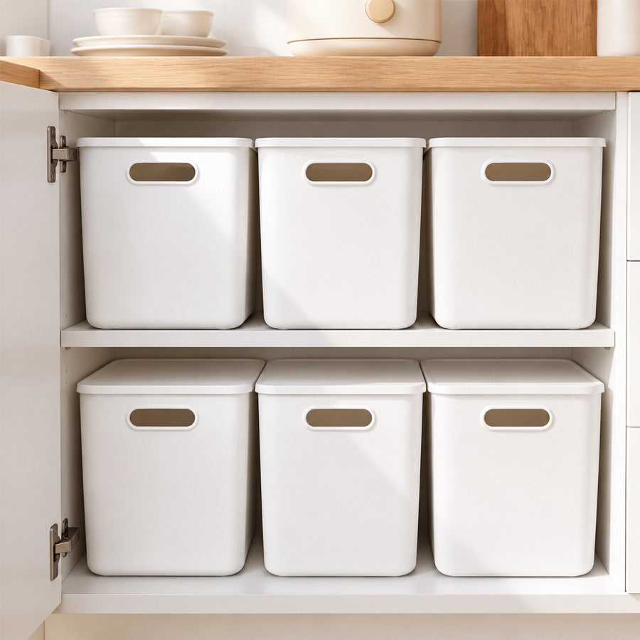 Stackable Storage Bin with Lid