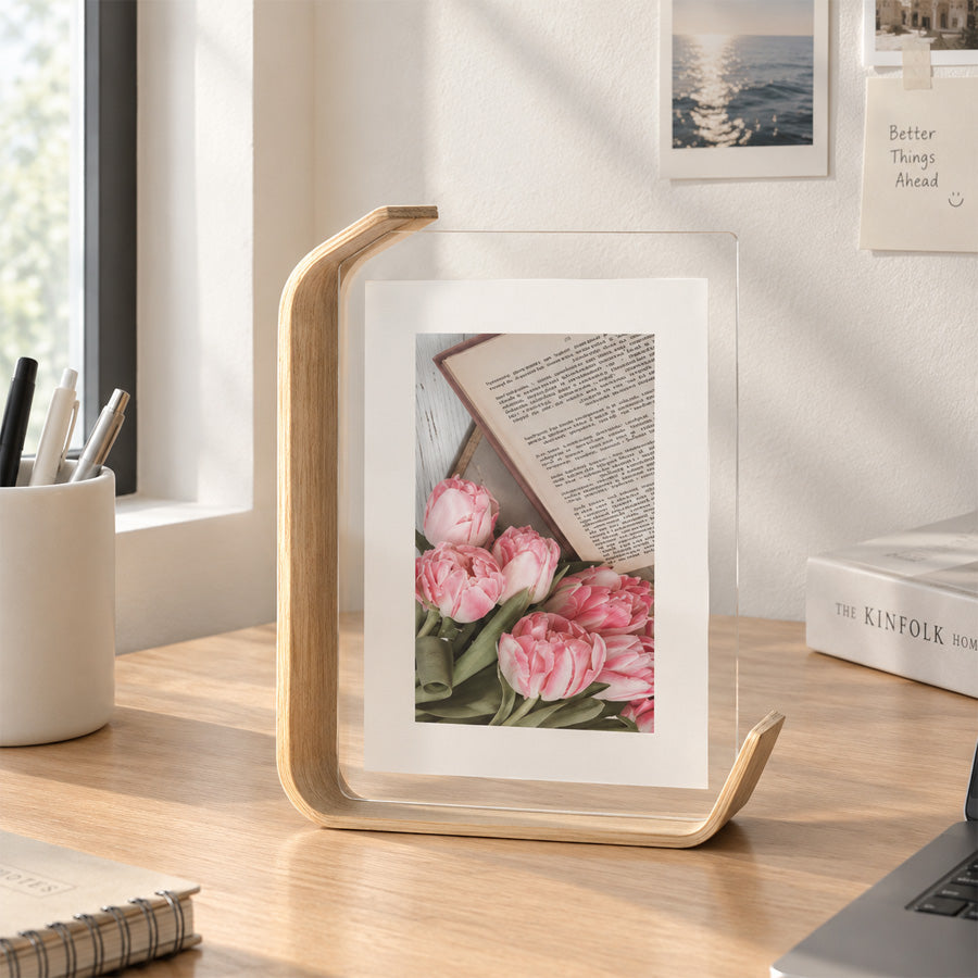 Acrylic Floating Photo Frame