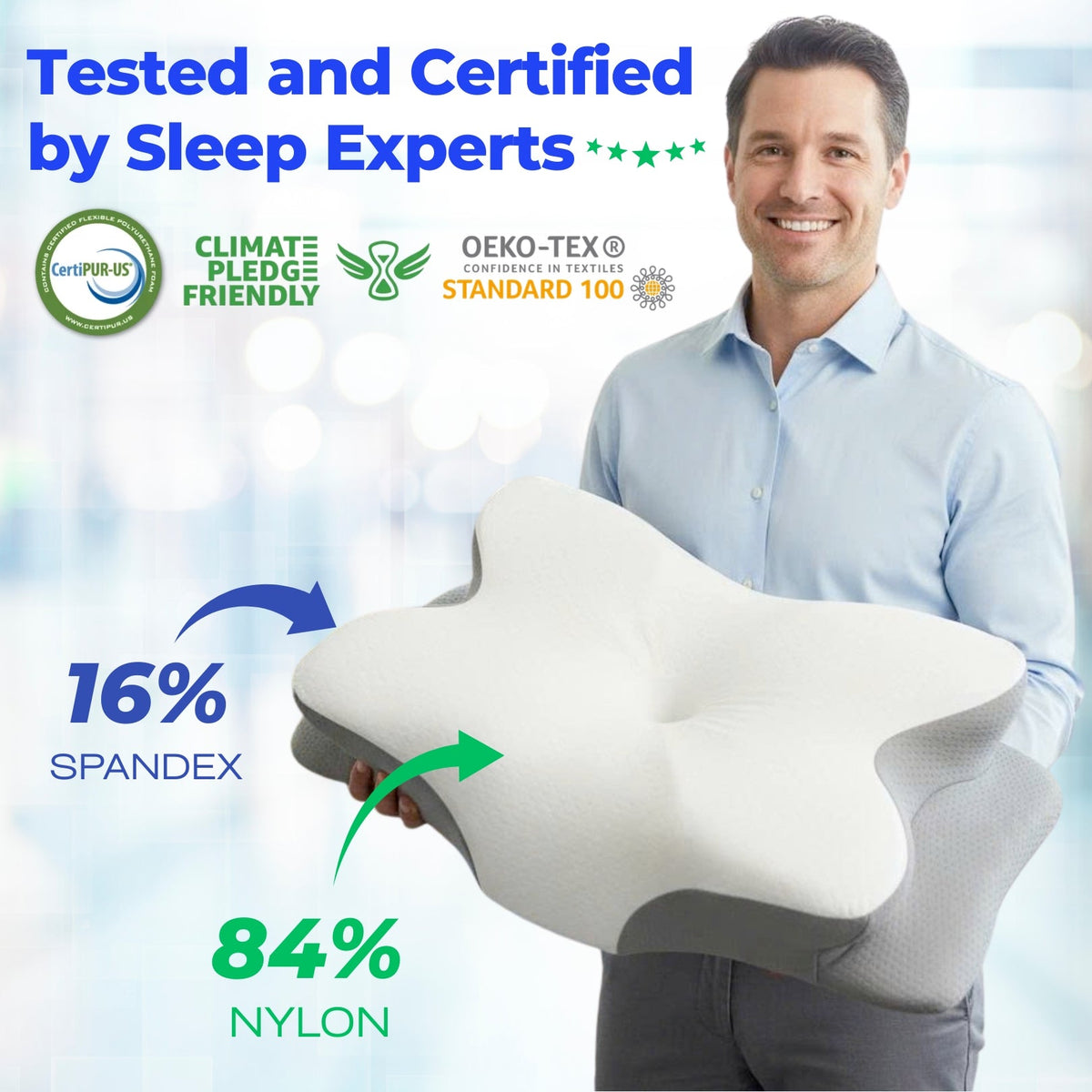 Cooling Contour Memory Foam Pillow