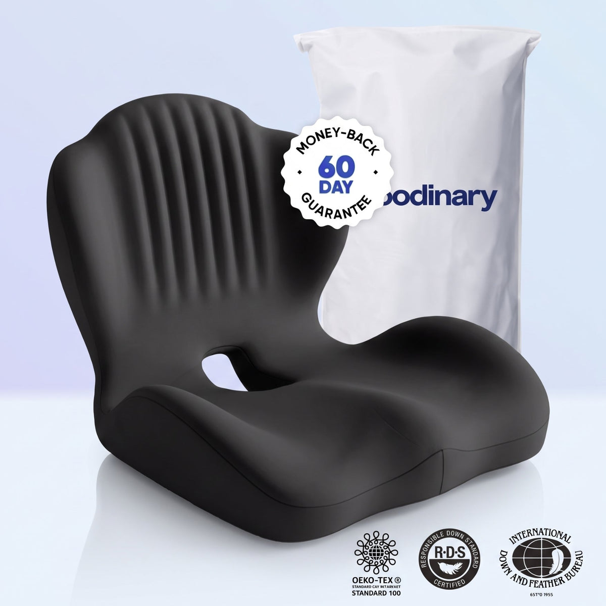 Contoured Memory Foam Seat Cushion