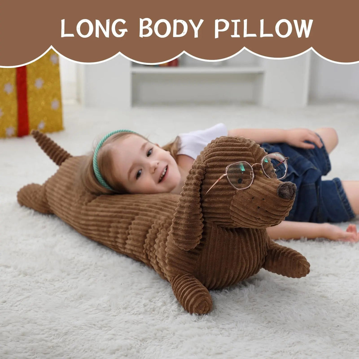 Dachshund Plush Body Pillow