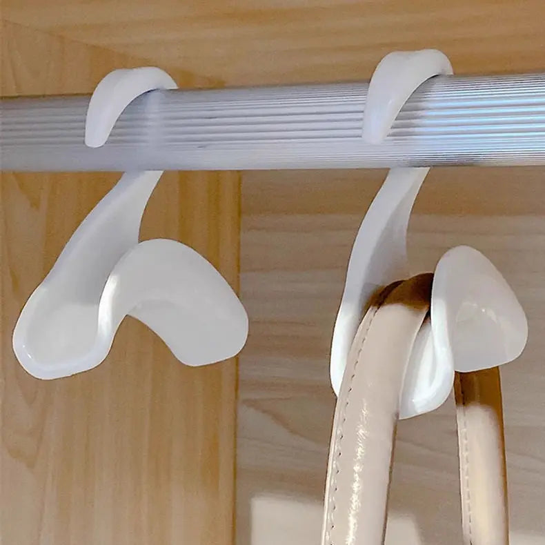 Arched Clothes Hanger and Bag Hook