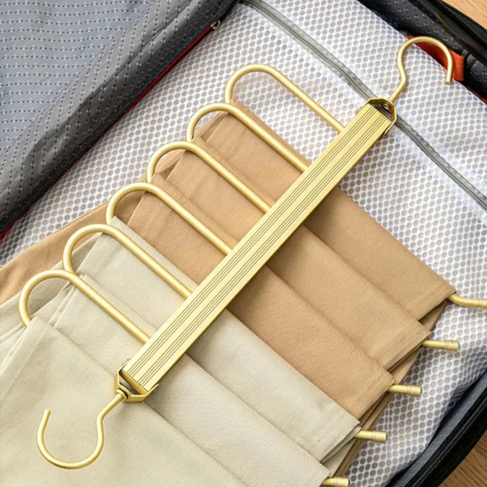 Gold Metal Pants Hanger