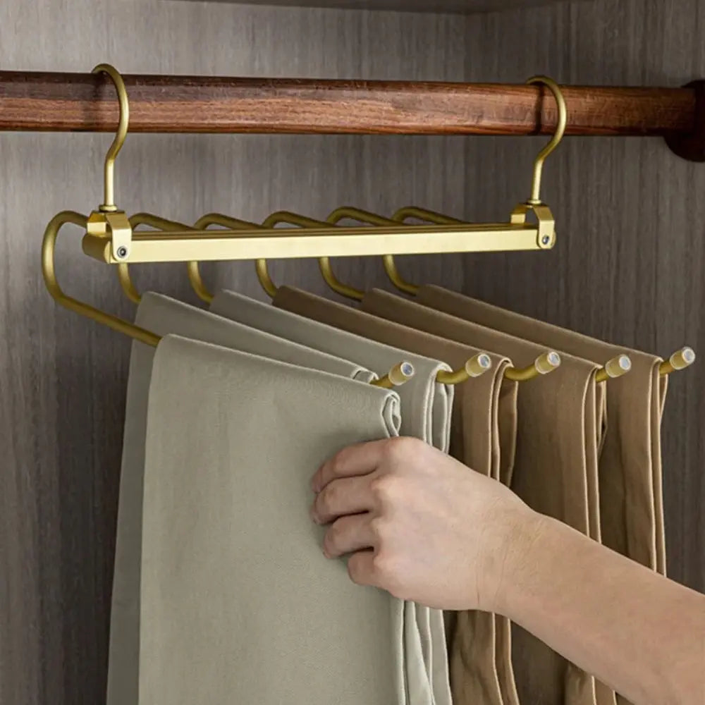 Gold Metal Pants Hanger